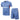 Conjunto Cruzeiro Treino 24/25 - Azul